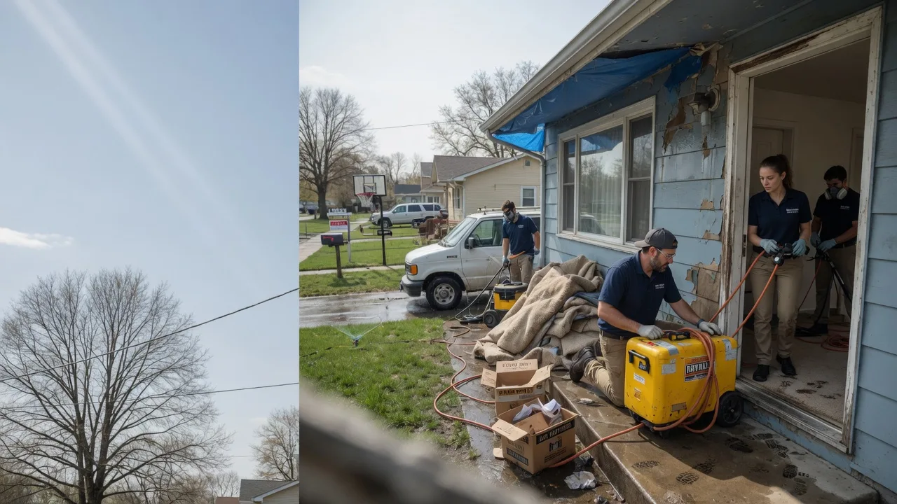 Basement Flood Cleanup in Matteson, IL near me